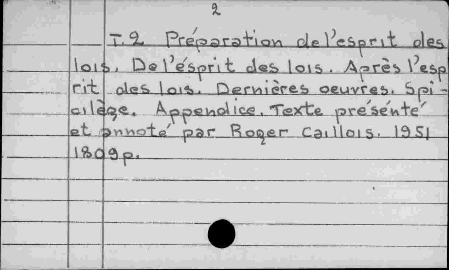 ﻿	lo_i' ел le fit. iftr	1 T. “À Jùeis.a.r.aiiayi d p VeS y *• 11	des a-^J£>g iVs^ri t clsb lois . Après_Vsbp ole.b	lotî».	DefHièreb QSU3t££b_Spî = icg ' Tsxte. preâetoieC	 >v»y»o±e par Roc^ar caillots,	1ЭS|	 g> p.
		r
—		« -	• —	